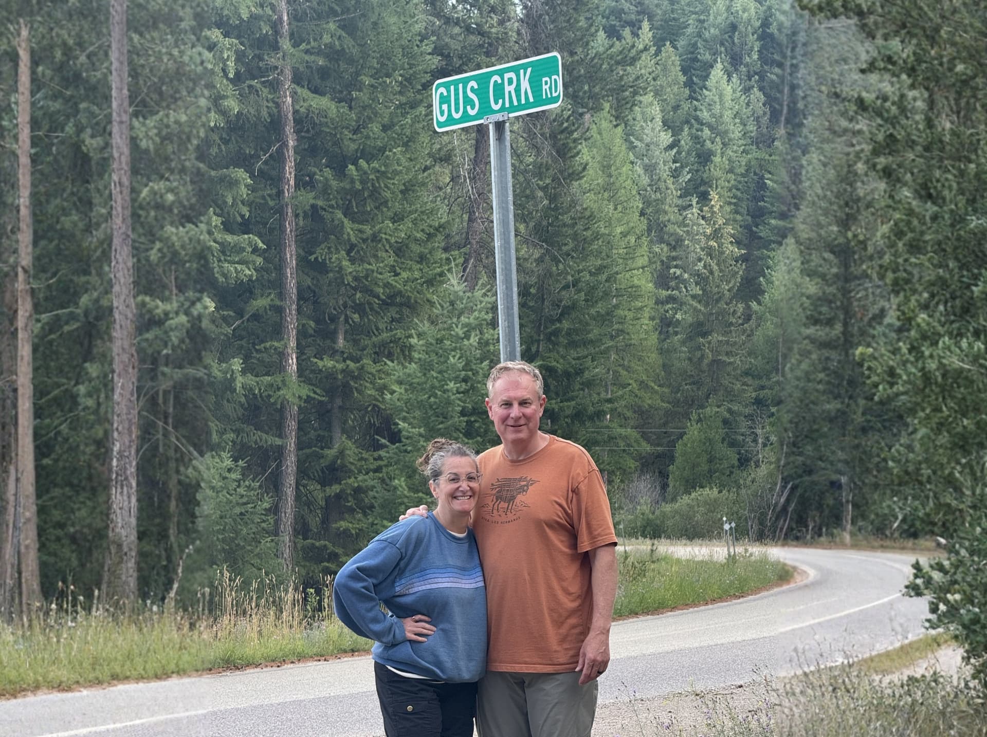 Chris and Halli at Gus Creek Ranch